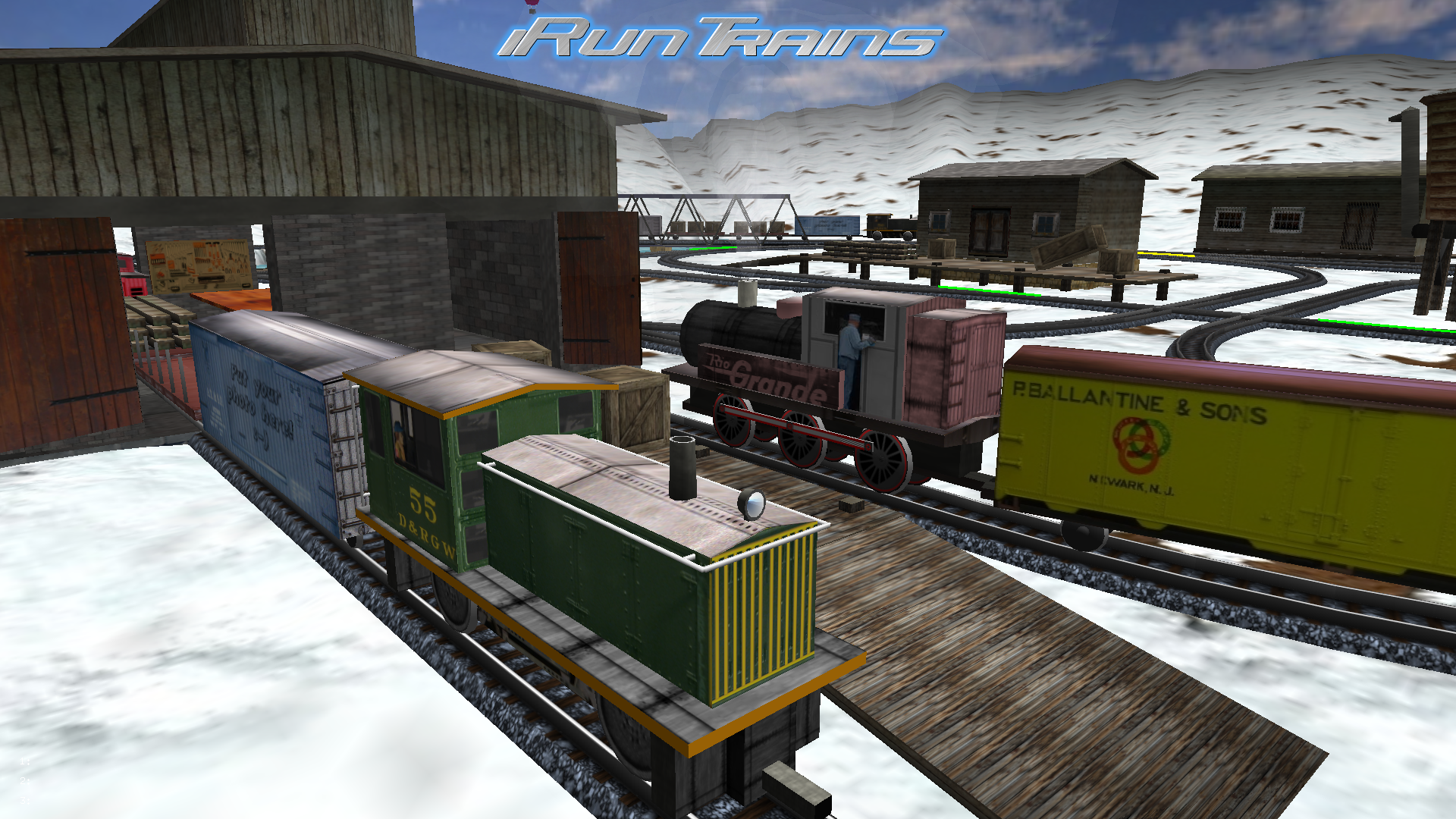 3d model railway